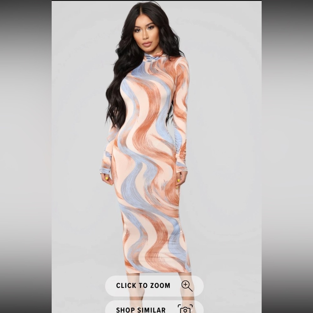 Fashion nova midi dress